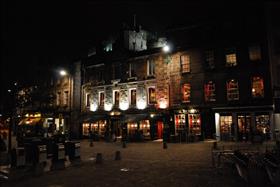 Grassmarket at night